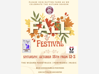 Enjoy Fall Fun and Support Dutton Farm Throughout October