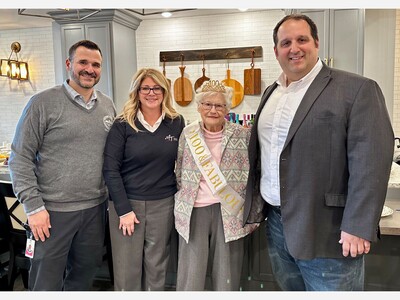 State and local officials celebrate 100th birthday of Oakleigh of Macomb resident, Dorothy Rowe