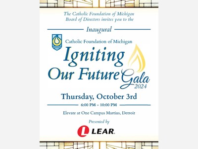 Catholic Foundation of Michigan Hosts First “Igniting Our Future” Gala 