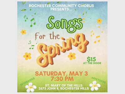 “Songs for the Spring” concert