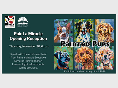 Paint a Miracle Opening Reception at Rochester Hills Public Library